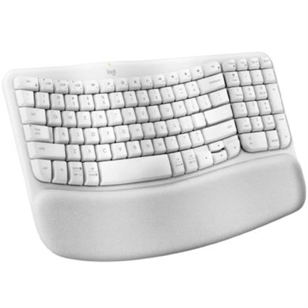 Teclado Inalámbrico Logitech Wave Keys Alcance 10 m Color Blanco 4