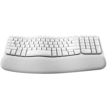 Teclado Inalámbrico Logitech Wave Keys Alcance 10 m Color Blanco 5
