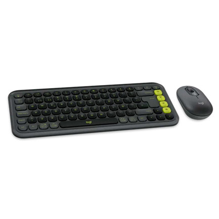 Teclado y Mouse Logitech Pop Icon Grafito