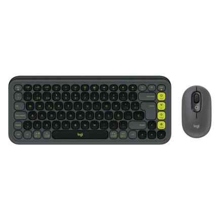 Teclado y Mouse Logitech Pop Icon Grafito 3
