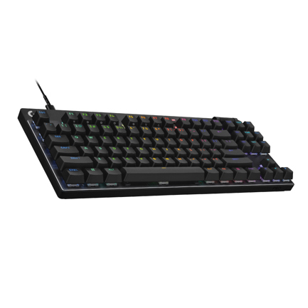 Teclado Logitech Pro X TKL Rapid - Negro USB