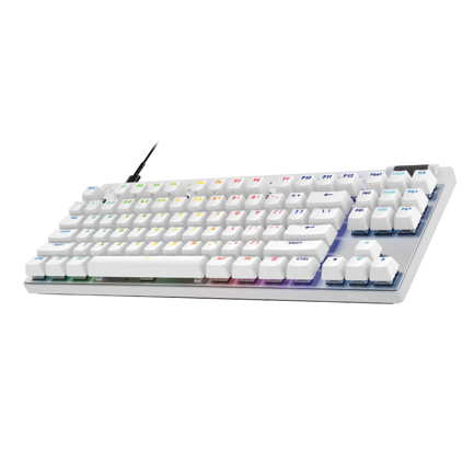 Teclado Logitech Pro X TKL Rapid Blanco USB