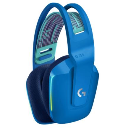 Audífonos Logitech G733 LIGHTSPEED Gaming Inalámbricos RGB Color Azul 2