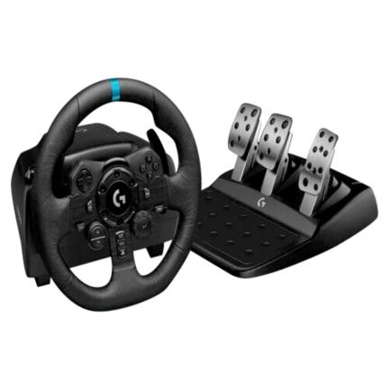 Volante de carreras logitech g923 trueforce para playstation 4 color negro