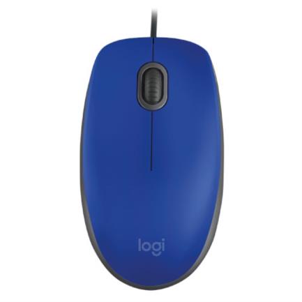 Mouse Logitech M110 Silent 1000 dpi USB Color Azul 4