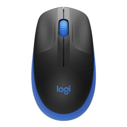 Mouse Logitech M190 Full Size Inalámbrico 1000 dpi USB Color Azul 4