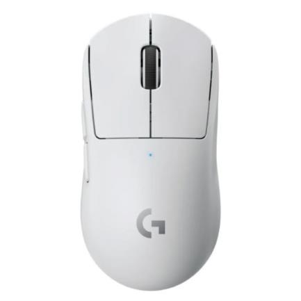 Mouse logitech pro x superlight 25400 dpi sensor hero color blanco