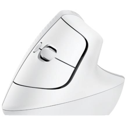Mouse Logitech Lift Ergonómico Vertical 1000dpi Color Gris Pálido 2