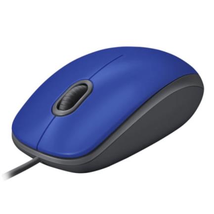 Mouse Logitech M110 Silent Alámbrico 1000dpi Color Azul