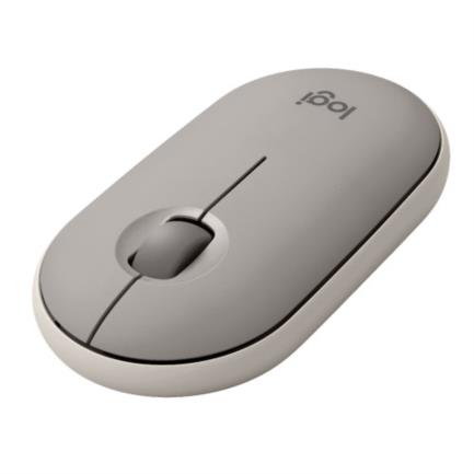 Mouse Logitech Pebble M350 Inalámbrico Silencioso 1000dpi Color Almond Milk