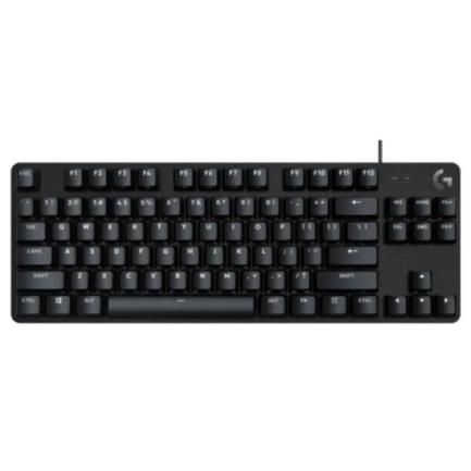 Teclado logitech g413 se tkl gaming mecánico alámbrico color negro