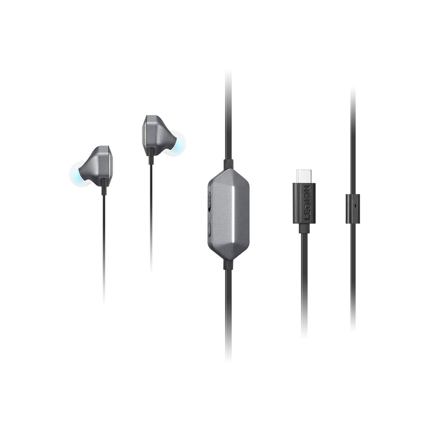 Accesorios Lenovo Auriculares Lenovo Legion E510 Gaming In-Ear RGB USB Tipo C Color Gris 7