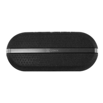 Bocina lanix lxsp prt bluetooth protección contra agua ip67 color negro