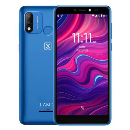 Smartphone lanix x770 5.7" 32gb/1gb dual sim cámara 8mp/5mp quadcore android 10 color azul