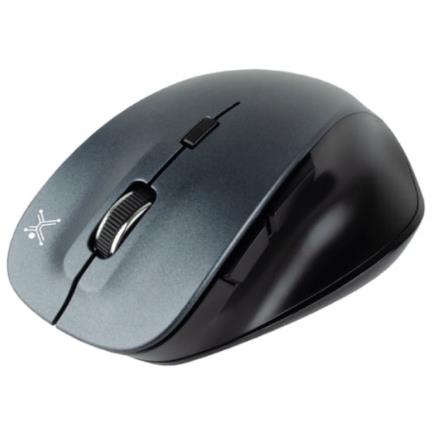 Mouse Inalámbrico Perfect Choice Ergonómico Silencioso Alcance 10m con Conector USB Color Negro 2