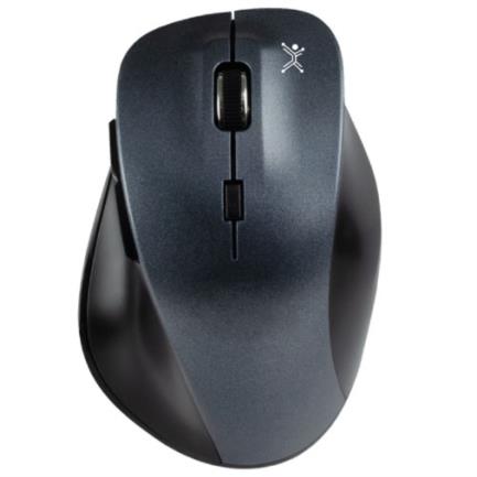 Mouse Inalámbrico Perfect Choice Ergonómico Silencioso Alcance 10m con Conector USB Color Negro 3
