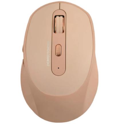 Mouse Perfect Choice Clix Inalámbrico Batería Recargable 6 Botones hasta 1600 DPI Color Caqui 4
