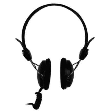 Audífonos Perfect Choice On-Ear Estéreo C/Micrófono 3.5mm Color Negro