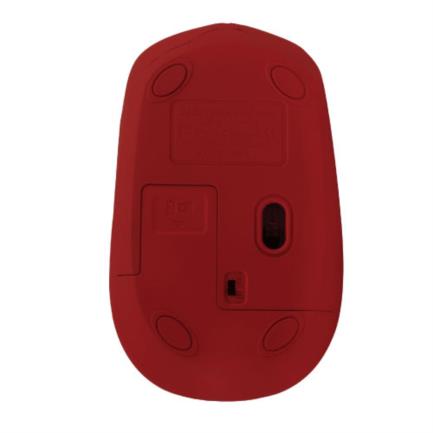 Mouse Inalámbrico Óptico Perfect Choice Ajustable 800-1200-1600dpi Ergonómico Color Rojo 5