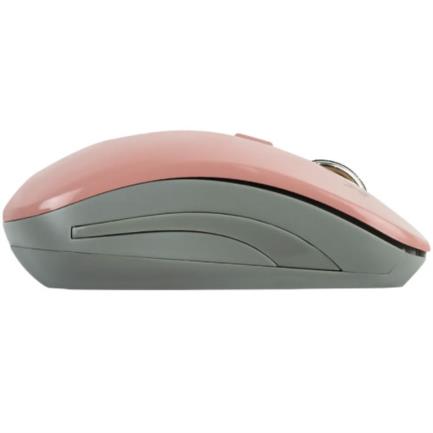 Mouse Inalámbrico Perfect Choice Essential Ajustable 800-1200-1600dpi Color Rosa