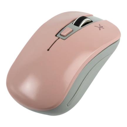 Mouse Inalámbrico Perfect Choice Essential Ajustable 800-1200-1600dpi Color Rosa 3