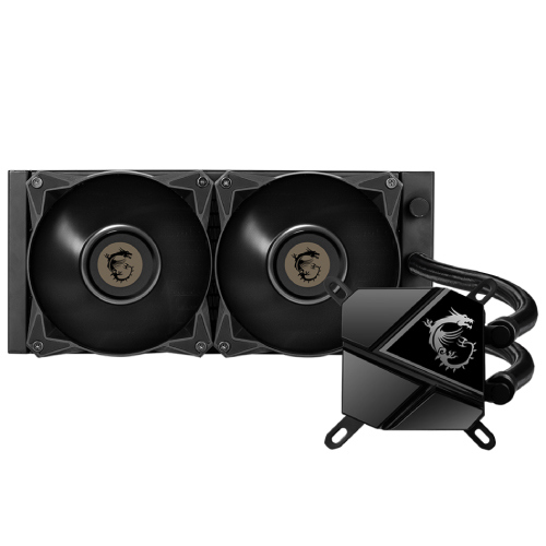 Enfriamiento Liquido para CPU MSI MAG CoreLiquid P240 240mm Compatible S 1200 1700 AM4 AM5 Negro
