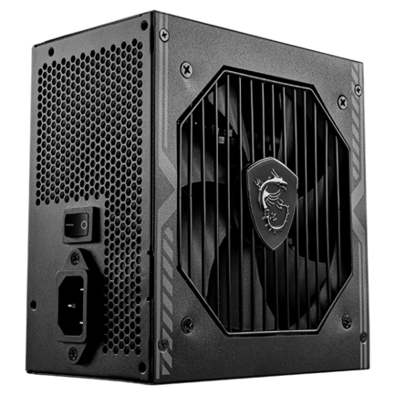 Fuente de Poder 750W MSI MAG A750BN PCIE5 80 PLUS Bronze 24-pin ATX 120mm 3