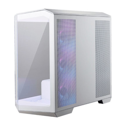 Gabinete MSI MAG Pano M100R PZ MICRO-TOWER MICRO-ATX USB 3.0 sin Fuente 4 Ventiladores Instalados Blanco 2