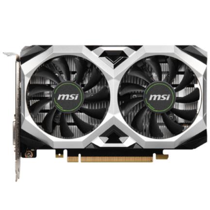 Tarjeta de Video MSI Ventus D6 GeForce GTX1650 OC 4GB Dual Fan GDDR6 PCIe 3.0 1xDVI-D 1xHDMI 1xDP
