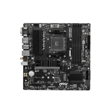 Tarjeta Madre MSI B550M PRO VDH WIFI 4xDDR4 128GB 4400Mhz PCIe 4.0 M.2 HDMI VGA S AM4 Serie 3000/5000 mATX Wi-Fi AC BT