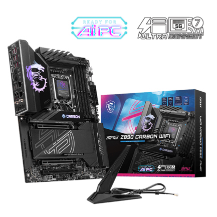 Tarjeta Madre MSI MPG Z890 CARBON WIFI ATX LGA 1851 Intel Z890 256GB DDR5 HDMI/DP para Intel 3