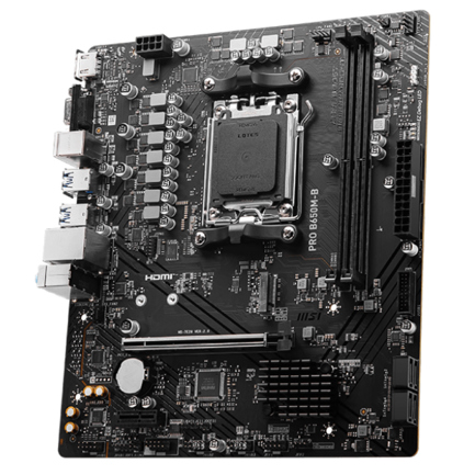 Tarjeta Madre MSI PRO B650MB SOCKET AM5 2 DDR5 6800 HDMI VGA 1 M.2 MICRO ATX 2