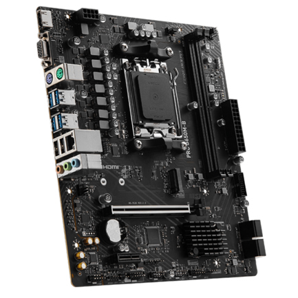 Tarjeta Madre MSI PRO B650MB SOCKET AM5 2 DDR5 6800 HDMI VGA 1 M.2 MICRO ATX 3