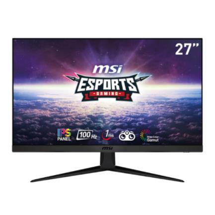 Monitor MSI Gamer G2712V 27" IPS FHD 1920x1080 1xHDMI 1xDP 1ms MPRT 100Hz FreeSync Negro