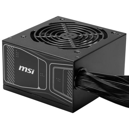 Fuente de Poder MSI MAG A750GN PCIE5 750W ATX No Modular 80 Plus Gold Full PCIe 5.1 24 pin Fan 120mm Negro 3