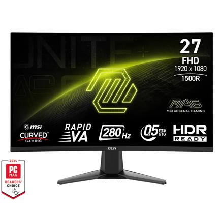 Monitor LED MSI 27" MAG 276CXF 1920X1080 Full HD Curvo 280HZ 0.5MS 2xHDMI 1xDPMI 1 DP 5