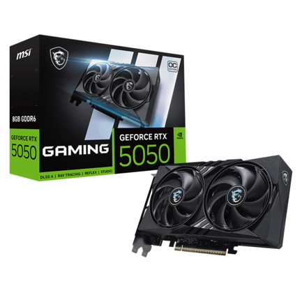 Tarjeta De Video MSI RTX 5050 8G GAMING OC 8GB GDDR6 2647 Mhz PCI Express 4.0