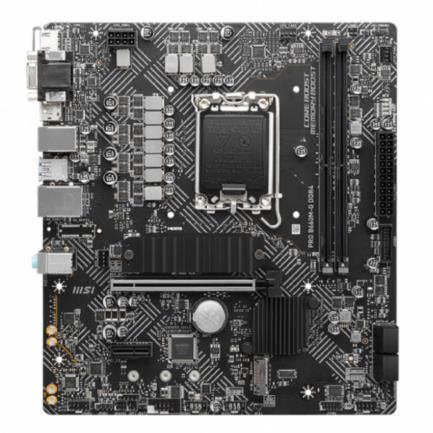 Tarjeta Madre MSI Intel B660M S-1700 12va Generación 2xDDR4 3200 64GB M.2 SATA-PCIe HDMI/DP/VGA/USB/Audio/Micro ATX