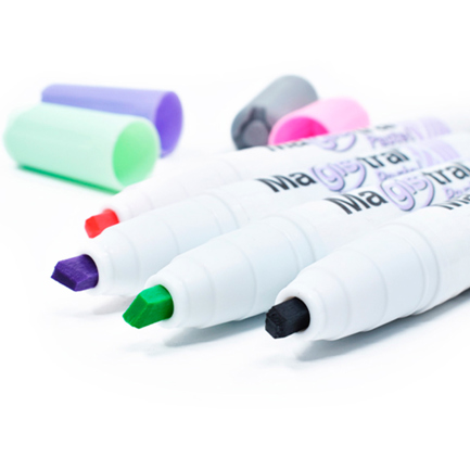 Marcador Magistral Didactico Colores Pastel Paquete con 4 piezas