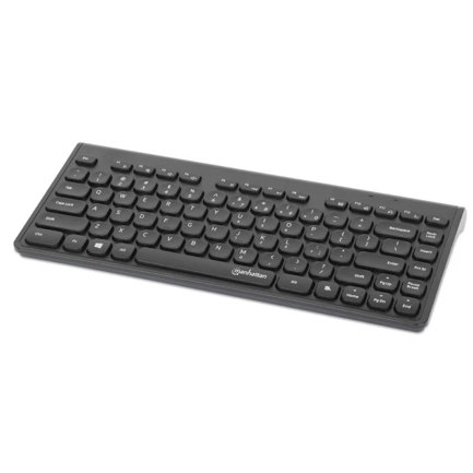 Teclado Chocolate Inalambrico Manhattan 2.4G Negro