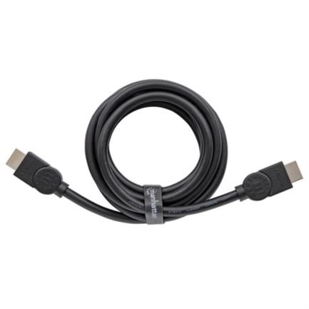 Cable Manhattan HDMI 2.1 8K M-M Ultra Alta Velocidad 2m Color Negro 2