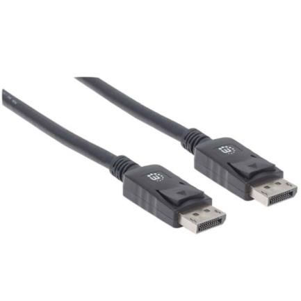 Cable Manhattan DisplayPort M-M 3m Color Negro 3