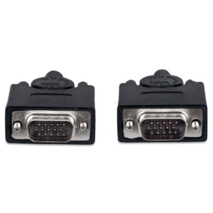 Cable Manhattan para Monitor SVGA HD15 M-M 30m Color Negro 2
