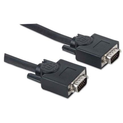 Cable Manhattan para Monitor SVGA HD15 M-M 30m Color Negro 4