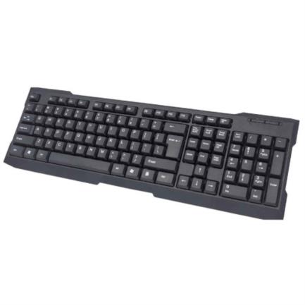 Teclado Manhattan Estándar USB Color Negro