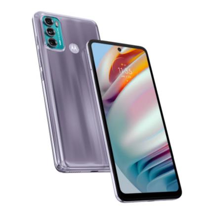 Smartphone motorola g60 6.78" 128gb/6gb cámara 108mp+8mp+2mp/32mp octacore android 11 color plata