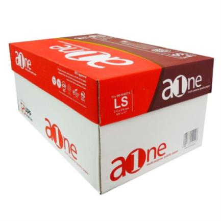 Papel Cortado Nextep AONE Carta 95% Blancura 75Gr Caja c/5000 Hojas