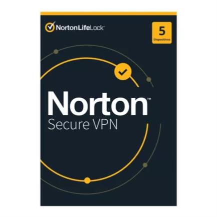 Licencia Antivirus ESD Norton WiFi VPN P Seguridad 1 Año 5 Dispositivos