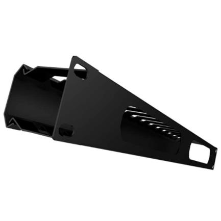 Organizador de cables Nexxt Solutions NPM-DH1UB Horizontal Tipo Ducto 19" 1U SPCC 30 Ranuras Esmalte Negro