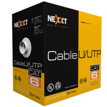 Cable Nexxt Solutions Enterprise Cat6 UTP 4P 23AWG CM 305m Azul